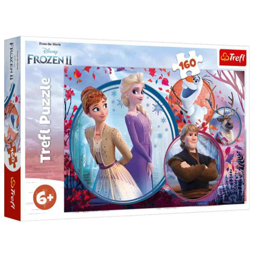 Picture of TREFL PUZZLE 160 PCS FROZEN SISTERS ADVENTURE